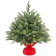image 1 of Yaheetech 61cm Artificial Christmas Tree with Cement Base Green