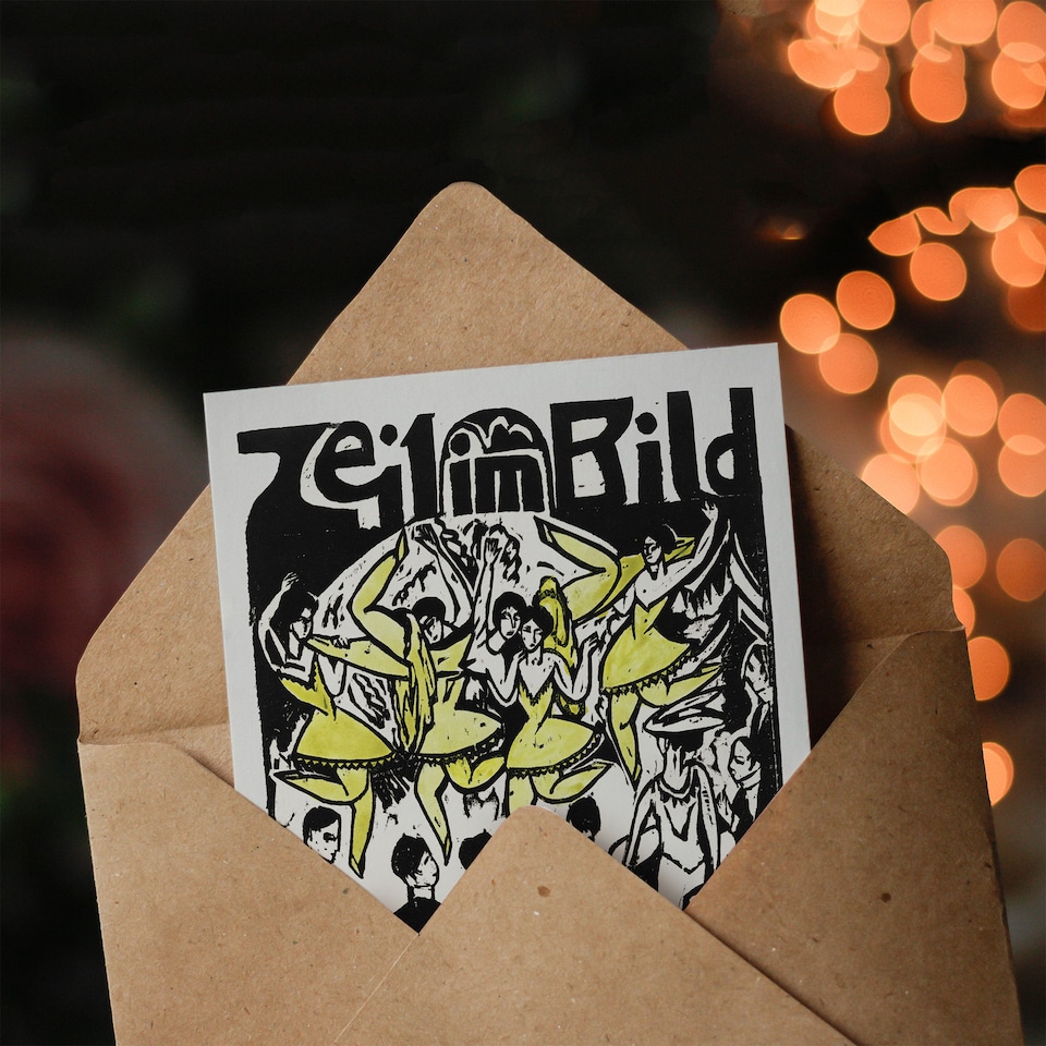 image 1 of Ernst Ludwig Kirchner Art Card Dancers At The Ice Palace