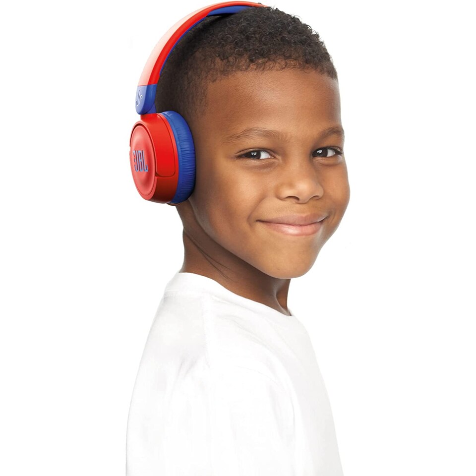 image 1 of JBL JR310BT Wireless Kids On Ear Headphones  in Red