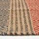 image 4 of Homescapes Multicolour Geometric Patterned Jute Rug - 60 x 100 cm | Red | 60 x 100 cm