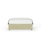 image 2 of Majestic 1000 Pocket Sprung Cream Naples Velvet Divan Set Small Single