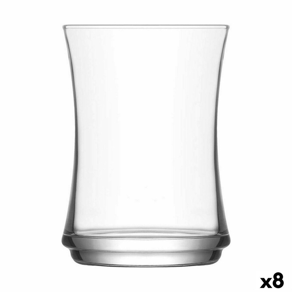 image 1 of Set of glasses LAV Lune 225 ml Glass 6 Pieces (8 Units) N/A