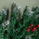 image 7 of 2.7m Snow Tipped Christmas Garland with Red Berries, Cones & Bullet Tips