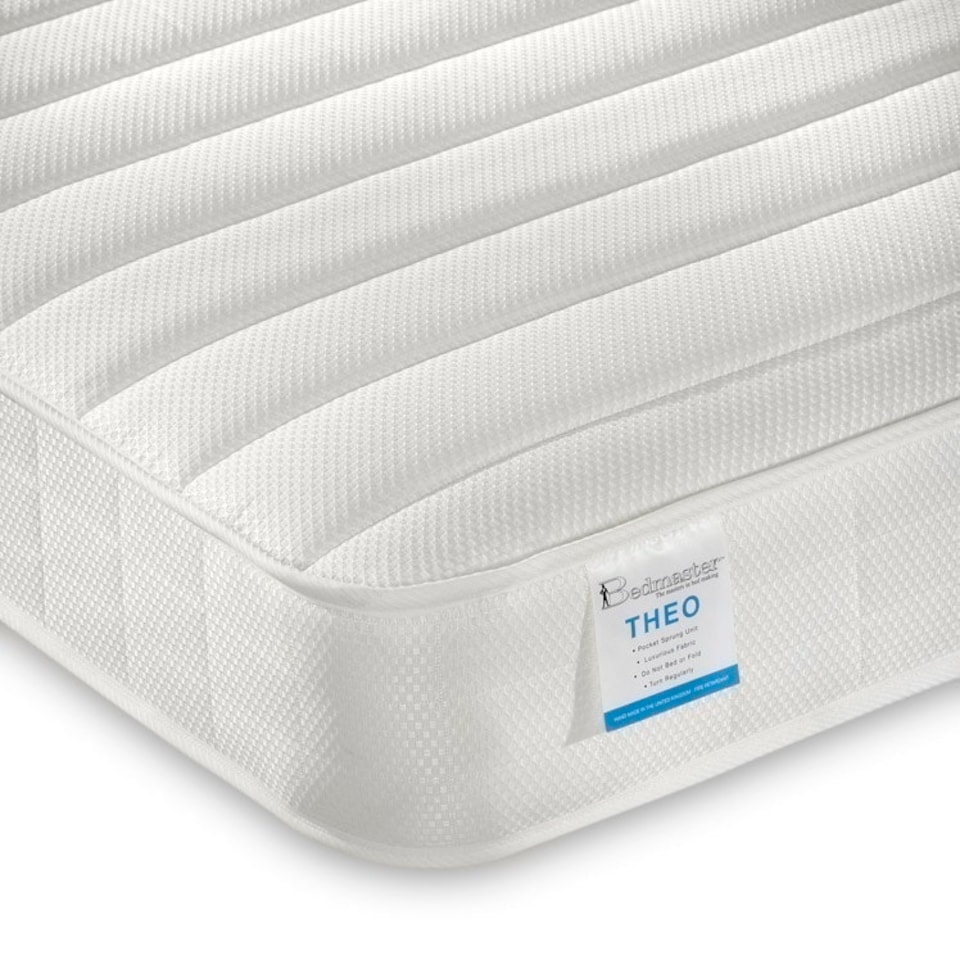 image 1 of Mya White Bunk Bed And Theo Pocket Sprung Mattresses