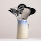 image 5 of Sabatier Professional Stainless Steel & Nylon Slotted Turner