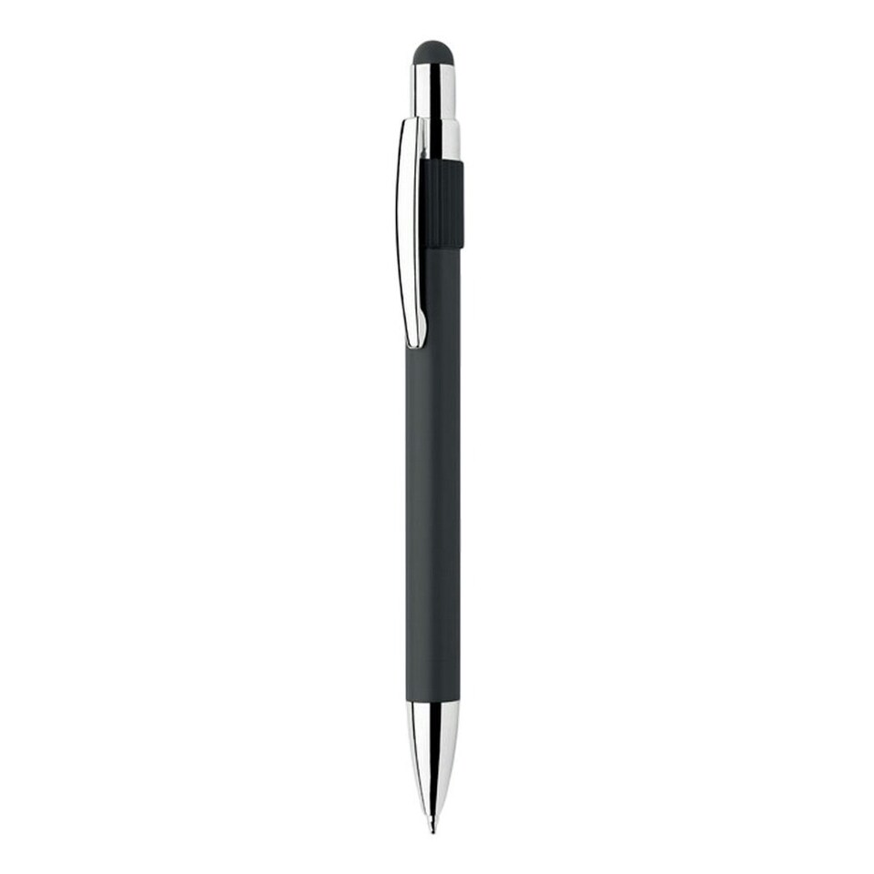 image 1 of MidOcean Edd Spinner Stylus Pen - Black - One Size