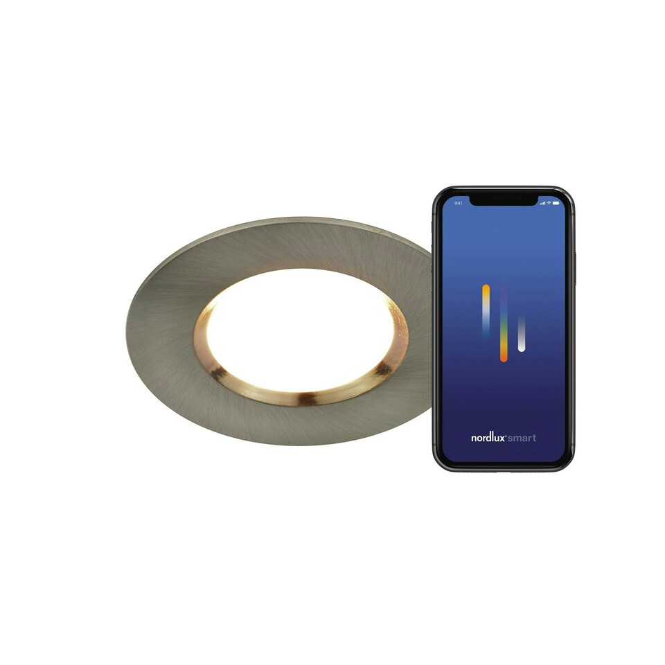 image 1 of Dorado Smart | Downlight | Brushed Nickel