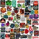 image 1 of Dungeons & Dragons Deluxe Stickers (Pack of 50) - Multicoloured - One Size