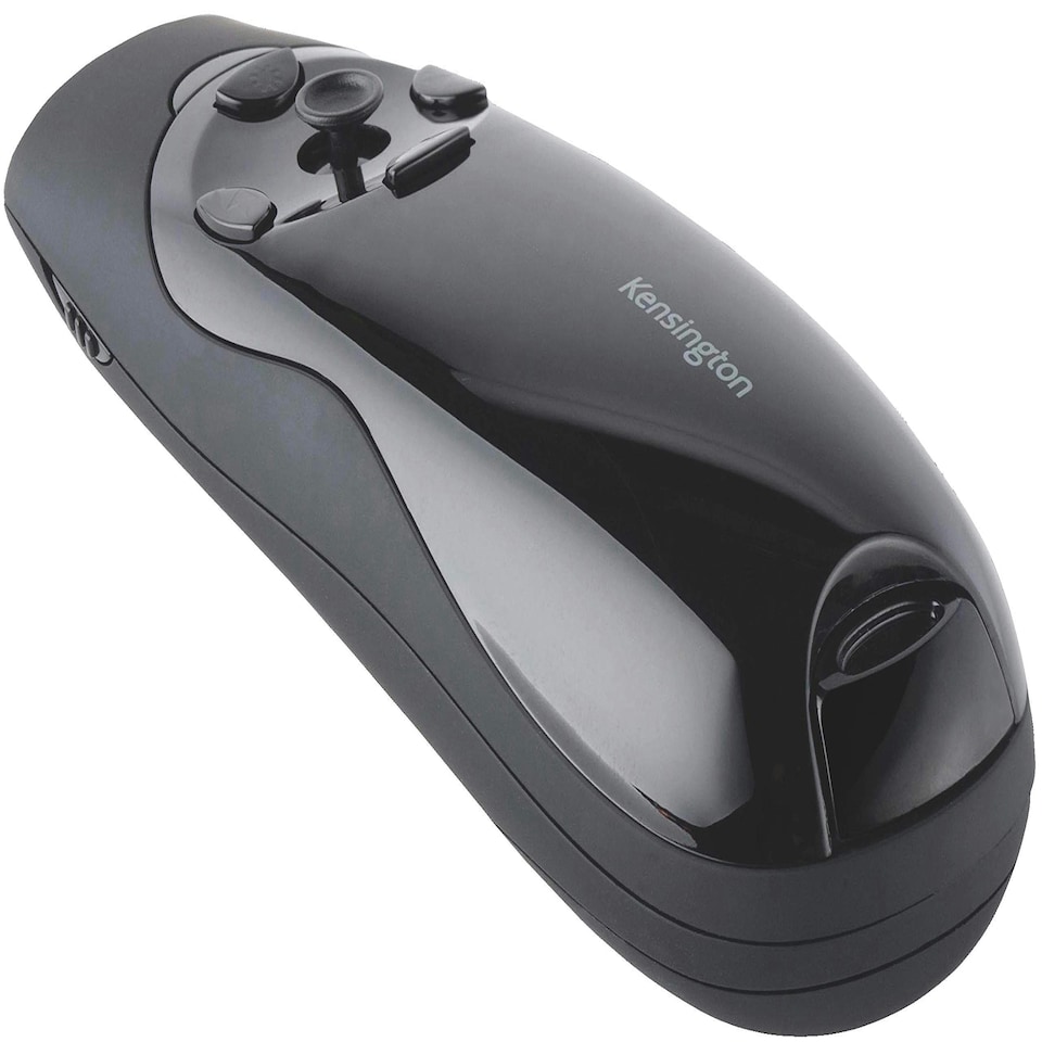 image 1 of Kensington Presenter Expert Green Light Wireless Presenter with Cursor Control, Joystick and Backlight Buttons - Black