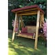 image 3 of Traditional Brighton Two Seater Swing With 1 x Bench Cushion Burgundy & 1 x Scatter Cushion Burgundy