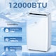 image 2 of HOMCOM 12,000 BTU Portable Air Conditioner Unit with Remote, 24H Timer, 35m²