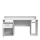 image 4 of Tezaur White Gaming Desk with Colour Changing LED