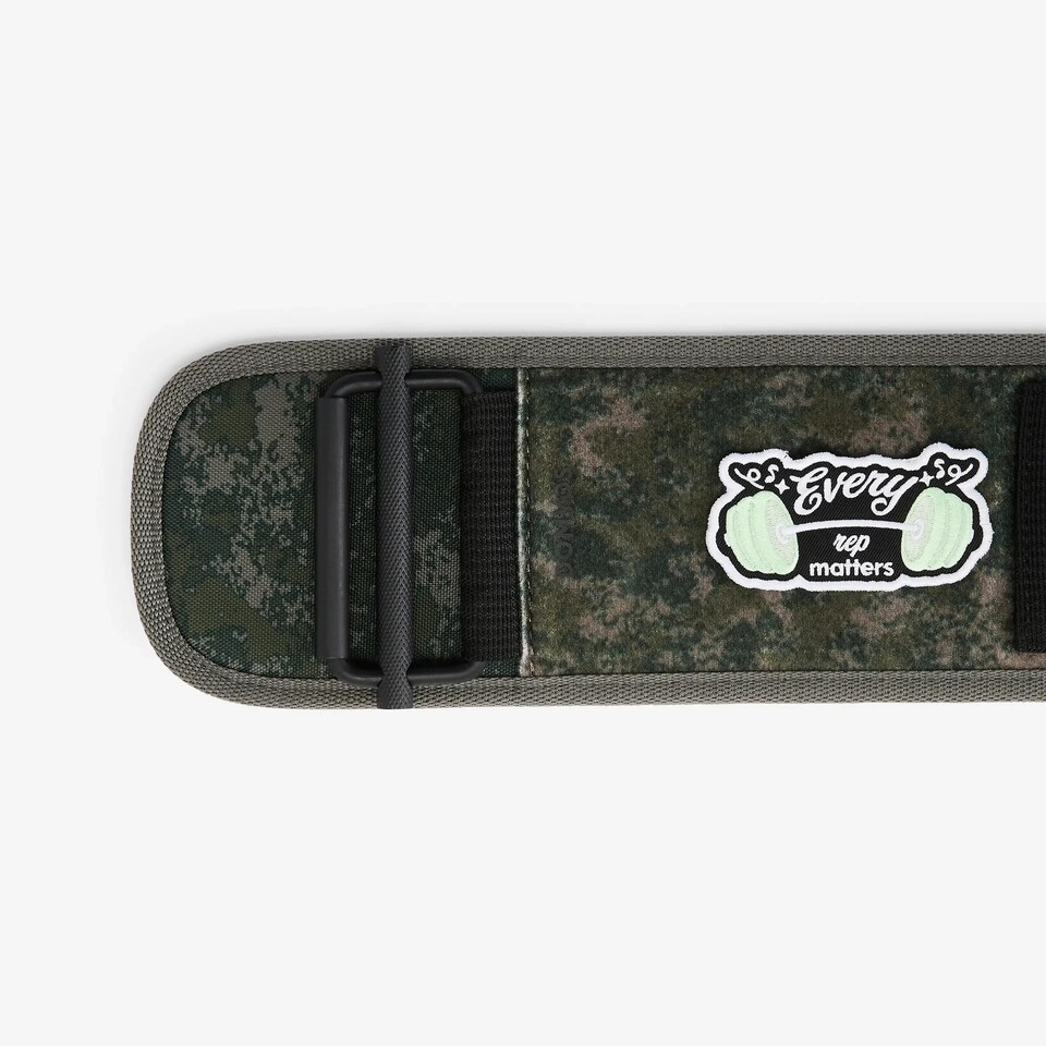 image 1 of Decathlon Weight Lifting Belt with Safety Buckle
