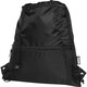 image 1 of Bullet Adventure Recycled Insulated Drawstring Bag - Solid Black - One Size Black | One Size