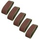 image 1 of 75mm x 533mm 40 Grit Coarse Abrasive Sanding Belt Sander Discs 25 Pack