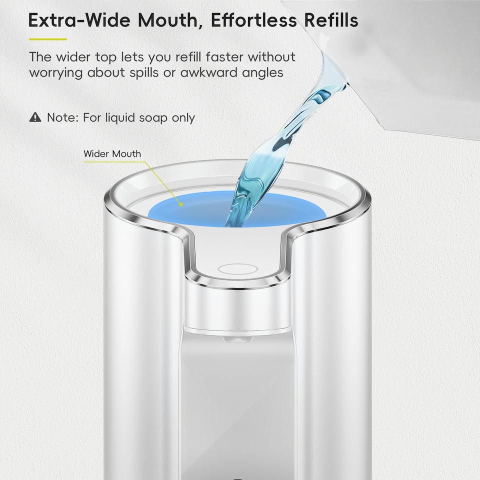 image 1 of Aroma Pro Smart Soap Dispenser White | White | White