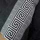 image 10 of Catherine Lansfield Artemis Greek Key Duvet Cover Set - Black Black | King