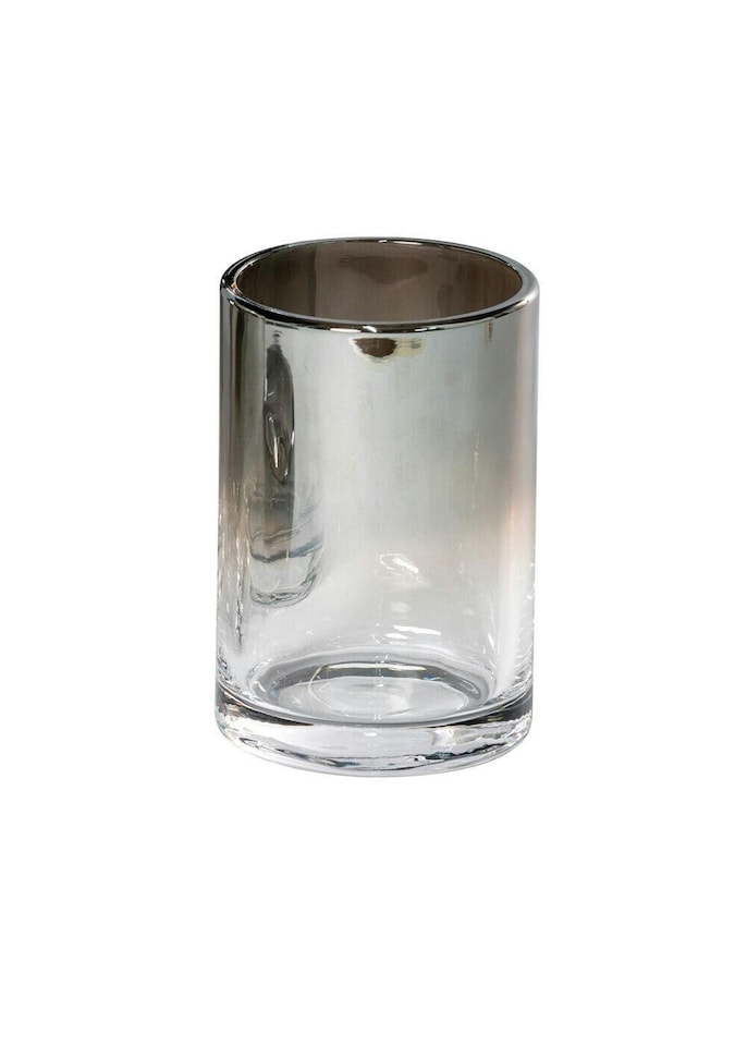 image 1 of Showerdrape Ombre Smoked Glass Tumbler/Toothbrush Holder