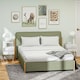 image 9 of HOMCOM Bedside Tables Set of 2 with 2 Drawers for Bedroom, White