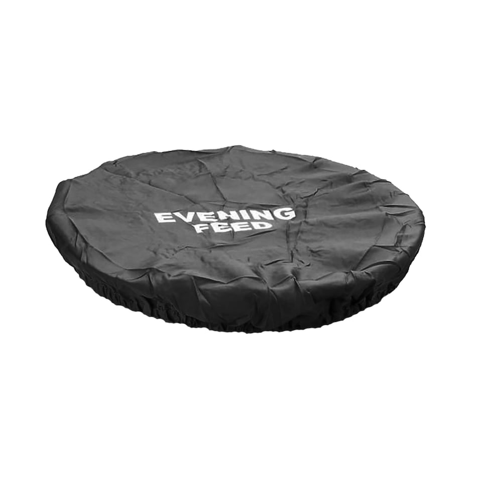 image 1 of Lincoln Evening Feed Bucket Cover - Black - One Size