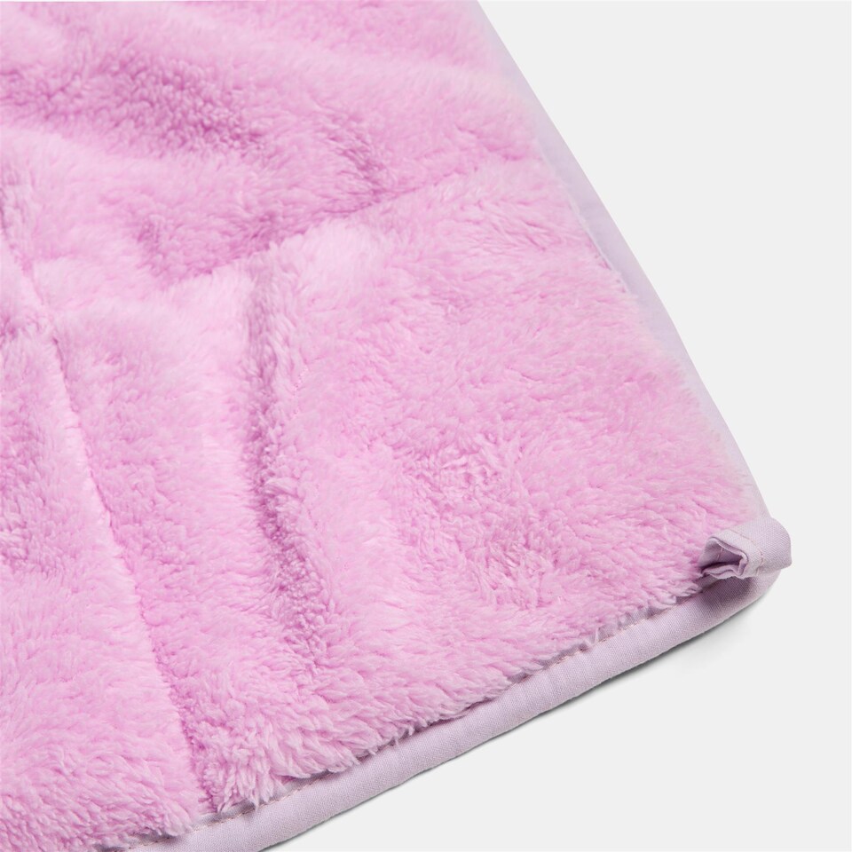 image 1 of OHS Kids Printed 3kg Teddy Fleece Weighted Blanket