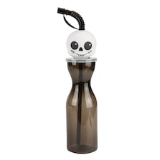 Skeleton Boo Crew Plastic Halloween Drinking Bottle 500ml