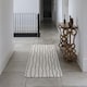 image 3 of Wave Lines (Runner Rug) Cream