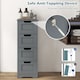 image 6 of COSTWAY Bathroom Storage Cabinet Side Table Grey