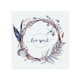 image 1 of Watercolor Boho Wreath Splash Back | White