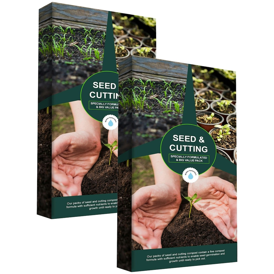 image 1 of 40 Litres (2x 20 Litres) Cutting & Planting Seed Sowing Compost Ideal For Potting Or Re-Potting