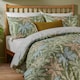 image 3 of Duvet Day Kentia Printed Soft Touch Duvet Cover Set | Green | Palm Green | Single | 1