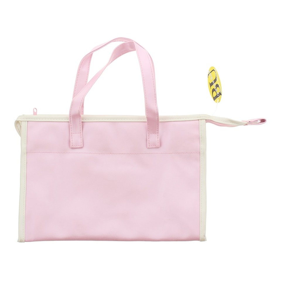 Bags Unlimited Shimmer Pink Bag With Handles Pink