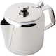 image 1 of Stainless Steel Tea Pot, Silver, 750ml  Mirror Polished, Hinged Lid, Dish Washer Safe