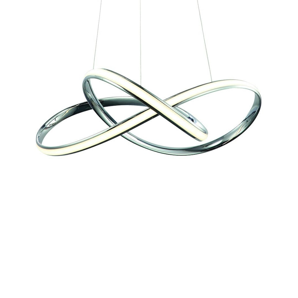 image 1 of Milagro Pendant Lamp Cappio 36W Led Chrome