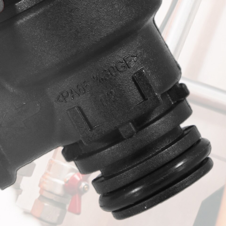 image 1 of SPARES2GO Pressure Relief Valve for Worcester Bosch Greenstar Boiler 3 Bar 1/2" BSP Safety PRV