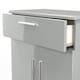 image 7 of Windsor 1 Drawer 2 Door Sideboard in Grey Gloss & Dusk Grey (Ready Assembled) | Grey | Grey Gloss / Dusk Grey