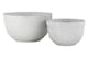 image 1 of Gigi White Set Of Two Mixing Bowls