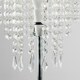 image 1 of ValueLights Bronte Chrome & Clear Acrylic Droplet Floor Lamp Chrome