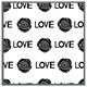 image 1 of Rose & love print (Picutre Frame) Grey | XL