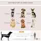 image 9 of PawHut Folding Pet Bag Carrier Car Seat Dog Cat Safety Travel Shoulder Portable
