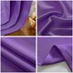image 2 of Purple Blackout Curtains - Eyelet Thermal Curtain  - 46 x 54 Inch Drop - 2 Panel Purple