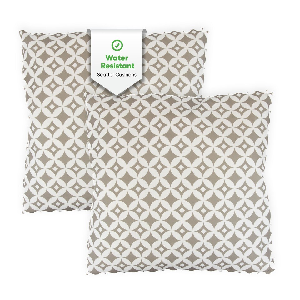 image 1 of Gardenwize Diamond Scatter Cushions Outdoor (Pair)