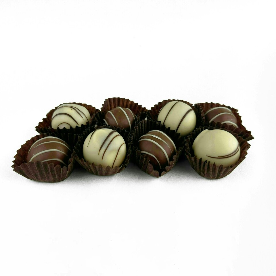 image 1 of Balvenie Caribbean Cask 14 Year Old Whisky & Truffles, Wooden Box 70cl 43% abv