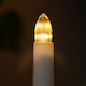 image 5 of 40cm Battery Operated Light up White Wooden Christmas Candle Bridge with 7 Warm White LEDs