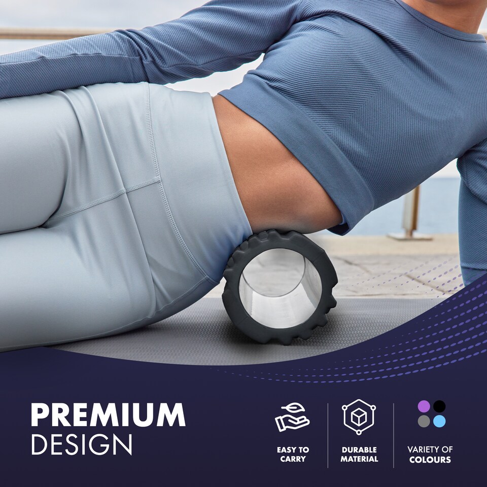 image 1 of Kayman High Density Foam Roller for Deep Tissue Muscle Recovery