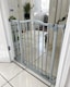 image 9 of Safetots Extra Tall Curved Top Safety Gate, 134cm - 143cm, Matt Grey, Extra Tall 100cm in Height, Pressure Fit Stair Gate, Baby Gate for Doors Hallways and Spaces, Safety Barrier, Easy Installation