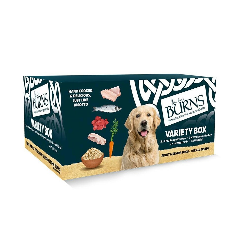 Burns Adult & Senior Variety Box 12 x 150g