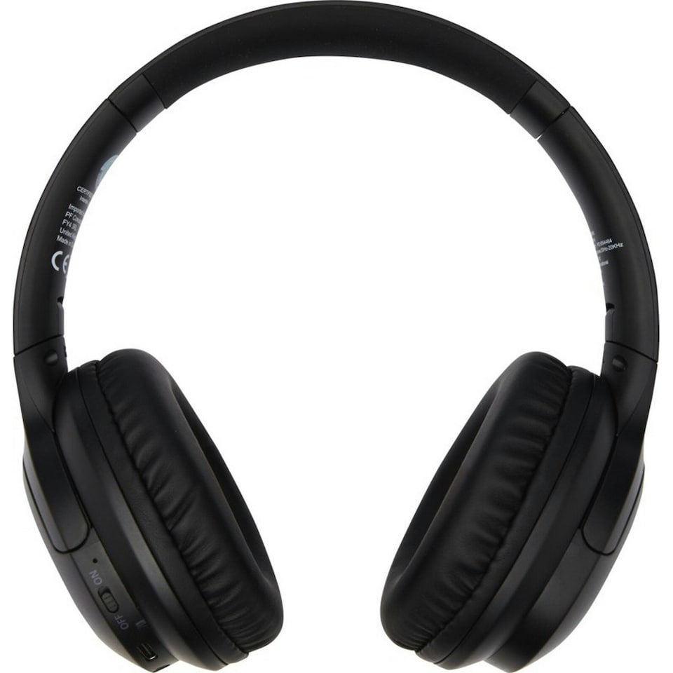image 1 of Loop Recycled Plastic Wireless Headphones - Solid Black - One Size