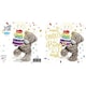 image 3 of Bear With Cake 3D Holographic Birthday Cake Card