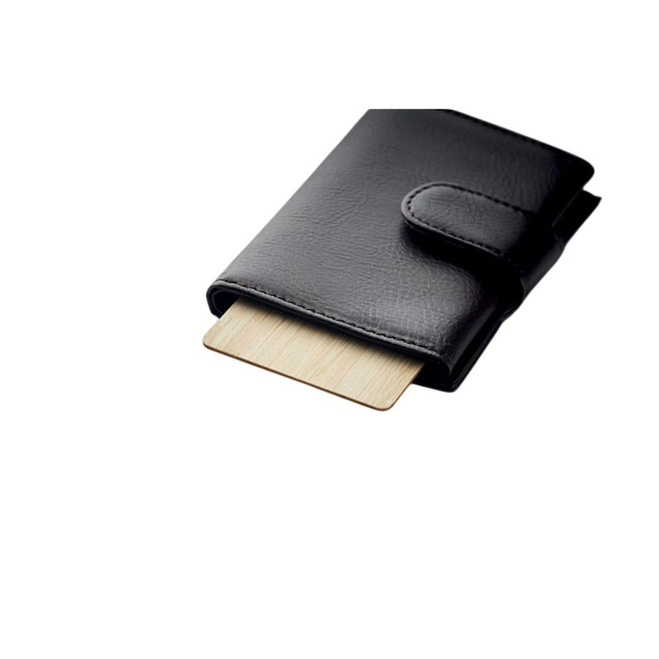 image 1 of MidOcean Custos+ Bamboo RFID Shield Card - Wood - One Size